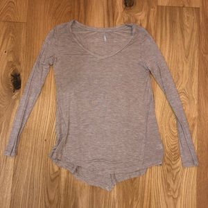 Beige Tresics Long Sleeve Shirt